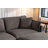 Modern 3Seats With Ottoman 114.17"Sectional Sofa With Waist Pillows-1042520622