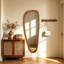 Cotesfield Solid Wood Asymmetrical Accent Mirror-1674445160-1668040210