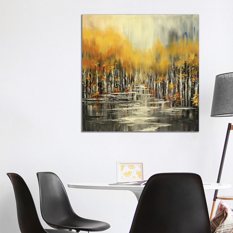 Muskrat Street Art by Tatiana Iliina - Wrapped Canvas Gallery-Wrapped Canvas Giclée, 93.98 cm H x 93.98 cm W x 1.91 cm D