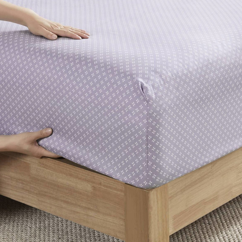 Ensemble de draps et d'édredon Taupe