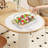 Gold - Rimmed Heated Rectangular Ceramic Buffet Server - Warm - Keeping & Fresh - Locking