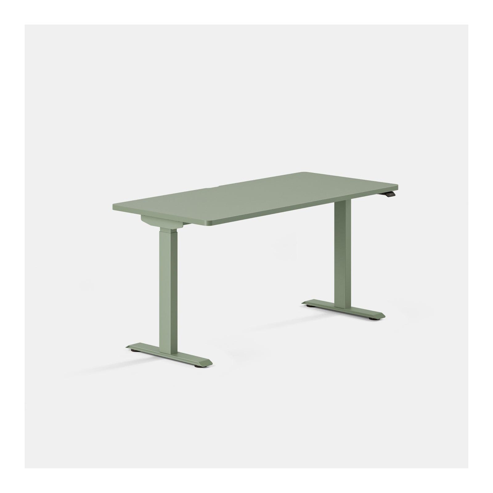 Duo Standing Desk, Sage, 47.3" H x 58" W x 27" D, Sage