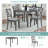 5 Piece Modern Dining Set-1307185918-1307185916