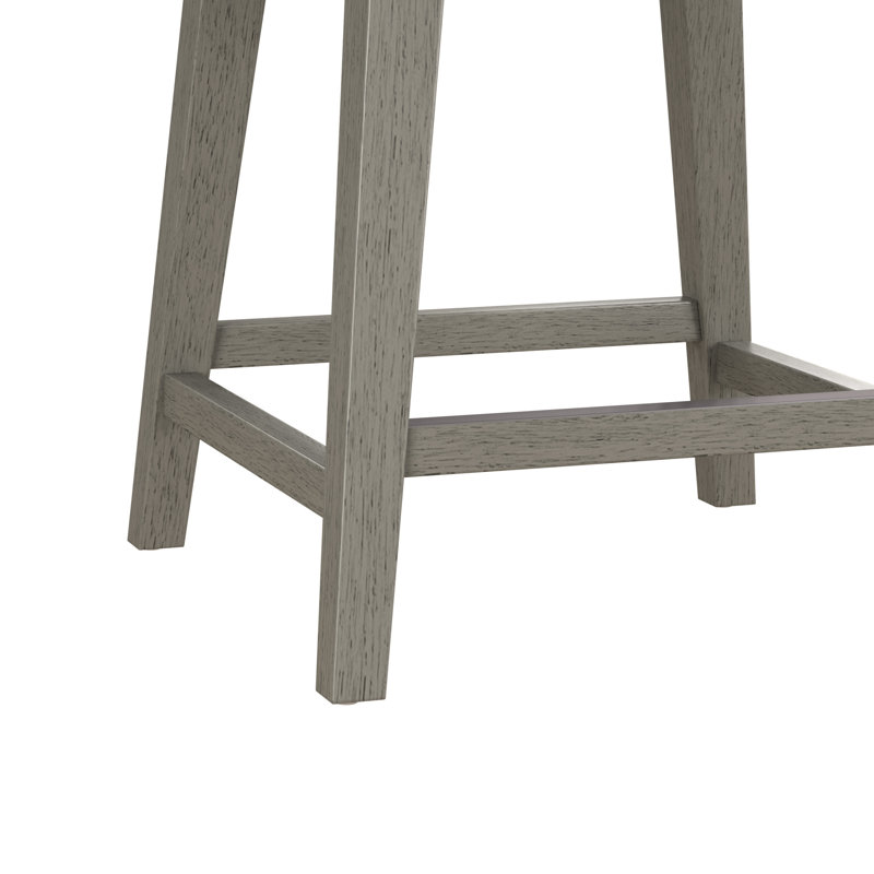 Tabouret pivotant Dorson, Graphite, Gris délavé