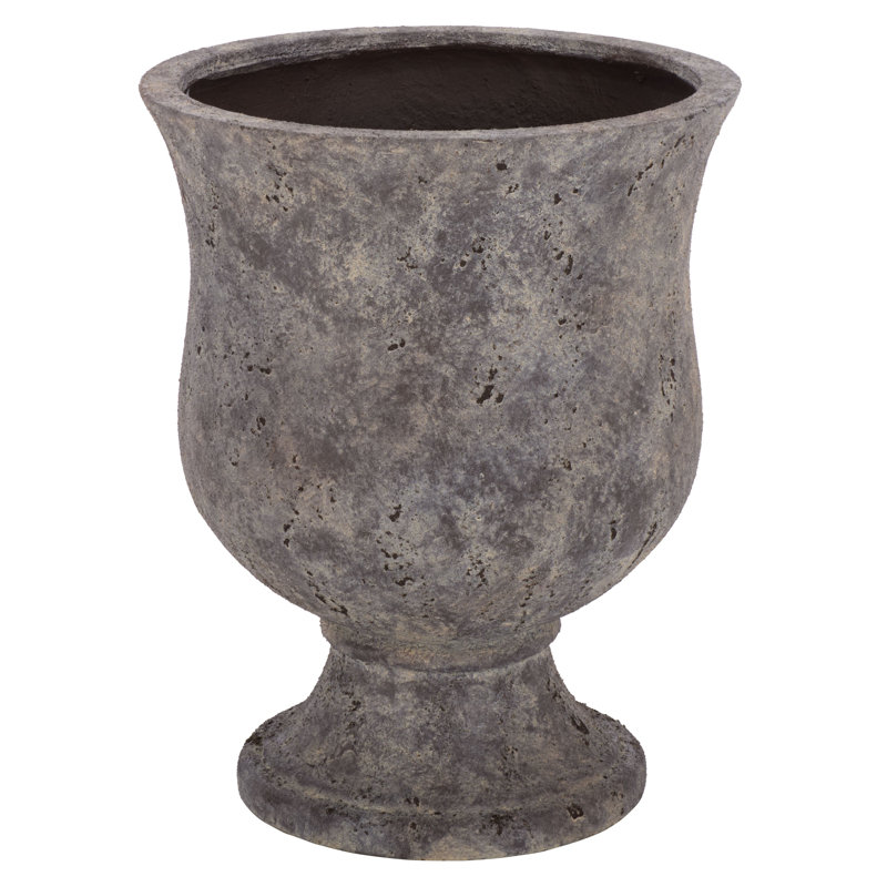 Grand pot à fleurs Remy, 21,3 x 21,3 x 26,8, Brun antique