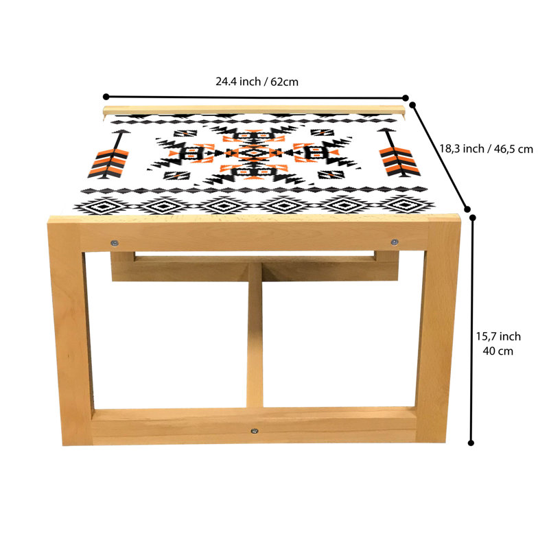 Isabelo Sled Coffee Table, 62cm H x 46cm W x 40cm D