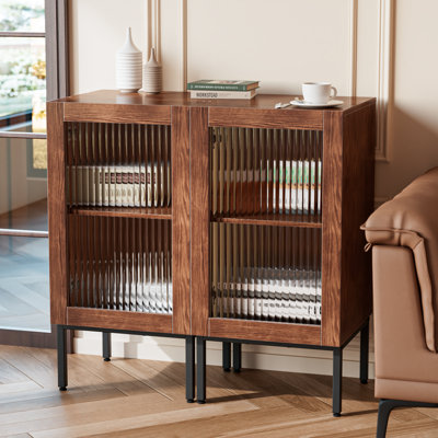 Ensemble de tables de bout Modern Wood