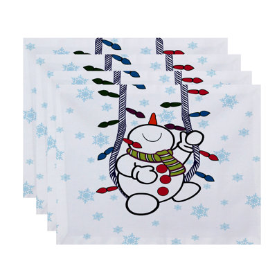 Polyester Geometric Rectangle Placemat