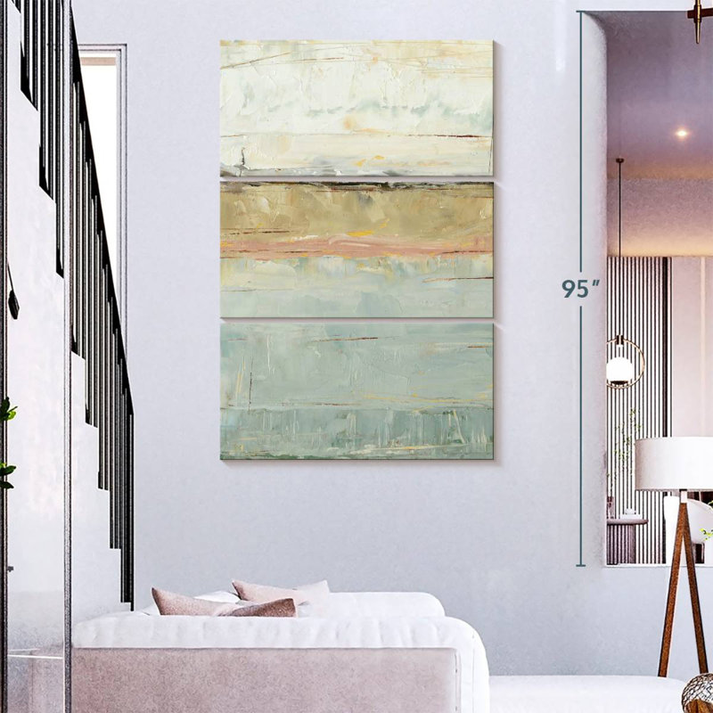 Avery Pastel Horizon I, H 74 po x l 48 po