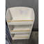 Bibliothèque pour enfants, bibliothèque à 3 niveaux, organisateur de livres, armoire de rangement pour jouets, blanc