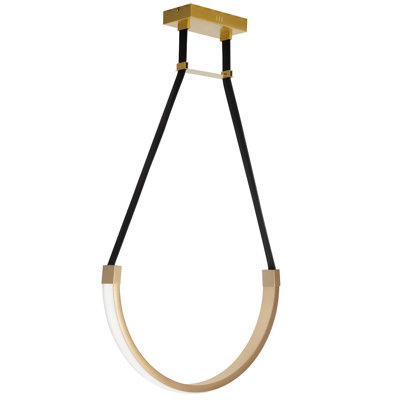 Luminaire suspendu à 1 lumière Carlheinz
