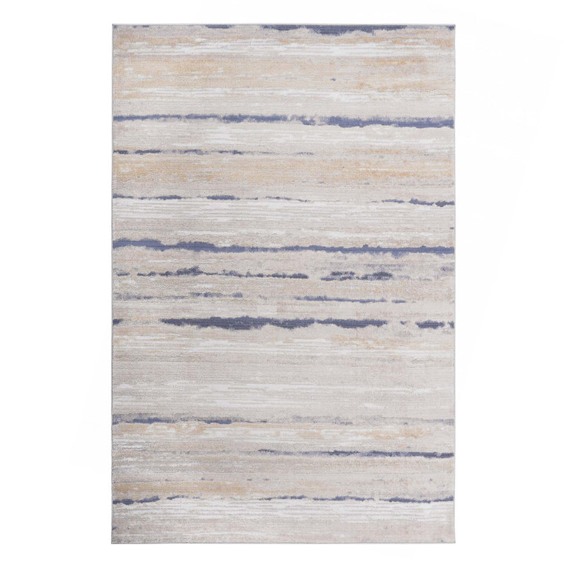 Collection Striped Non-Shedding Living Room Bedroom Dining Home Office Stylish And Stain Resistant Area Rug