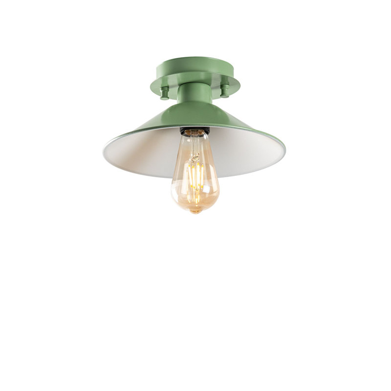 Mint Color Chandelier Light Fixture, Metal Body, 9.4 x 9.4 x 4.7 inches | 1 x E27 Socket Max 40W (Bulb Not Included) | Elegant Indoor Lighting for Living Room, Dining Room, & Entryway | IP20 Rated