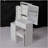 Small Size Left Bedside Cabinet Vanity Table + Cushioned Stool, Extra Large Sliding Mirror, Multi Layer, High Capacity Storage Fashionable Dresser, Suitable For Small Space, EPA,GCC,UL Certificate-1760590161