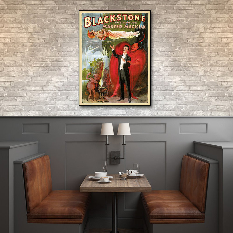 Art mural rétro 1934 Blackstone Magic