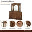 Villa Valencia Dresser & Mirror Set