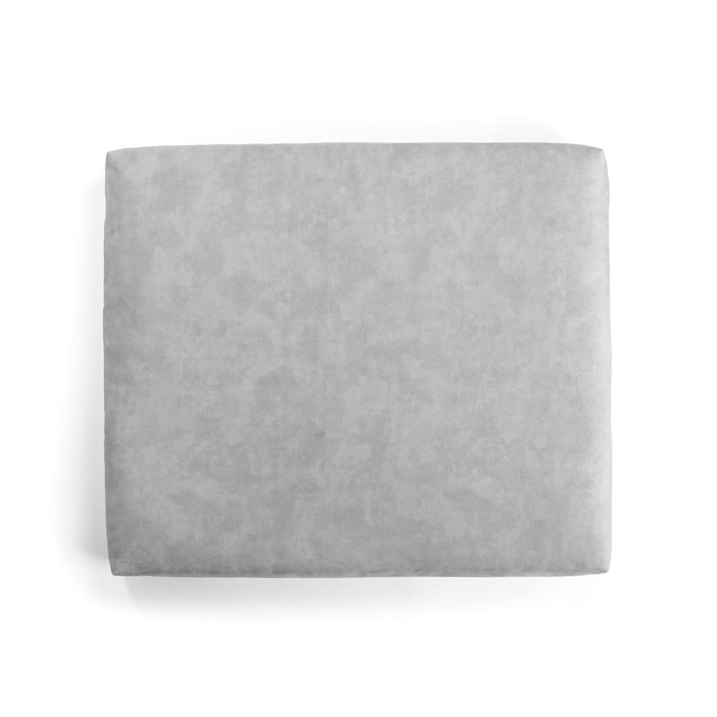 Polyester Pet Bed, 8cm H x 90cm W x 110cm D, Light Grey