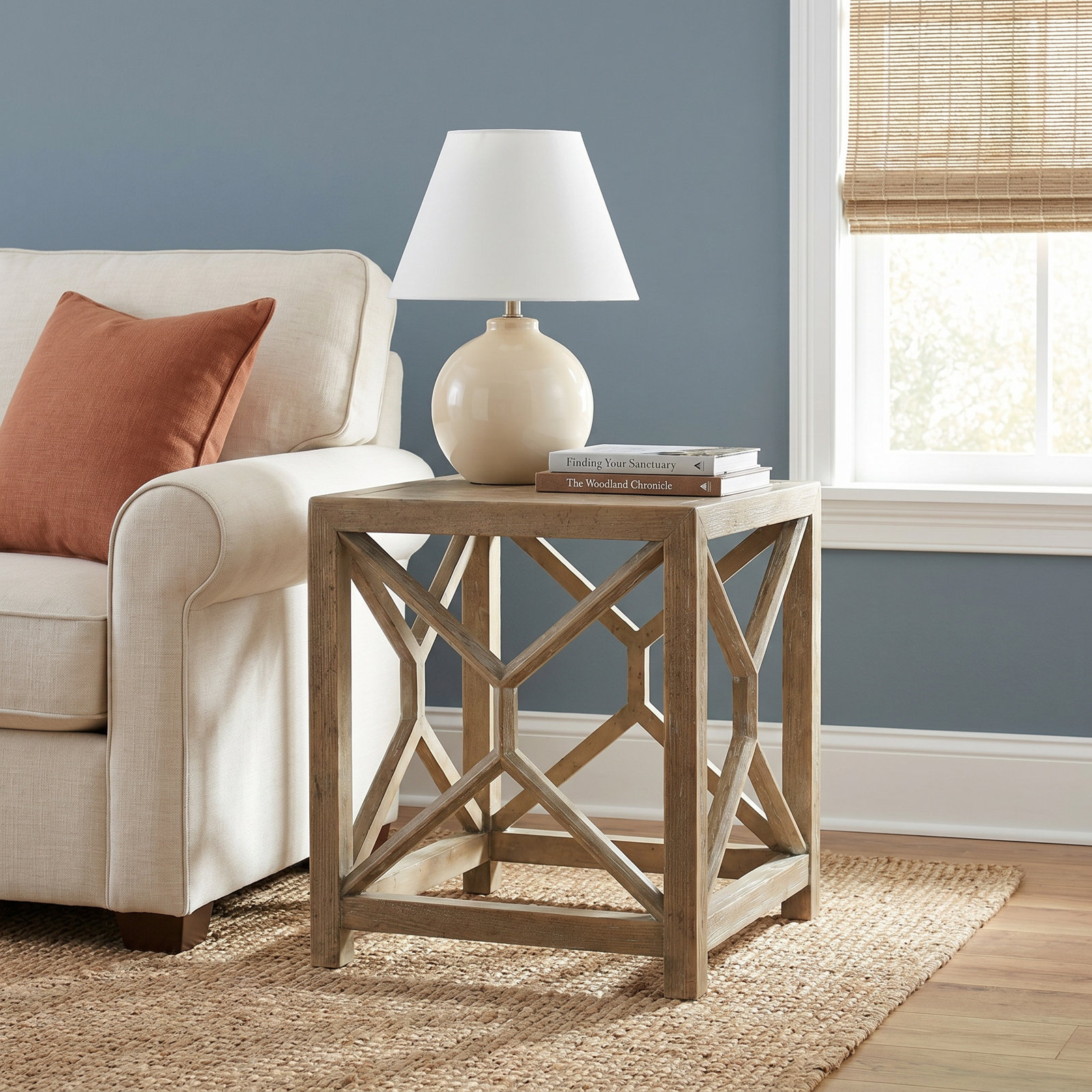 Surfrider End Table, Natural