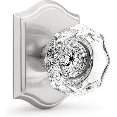 Crystal Single Dummy Door Knob