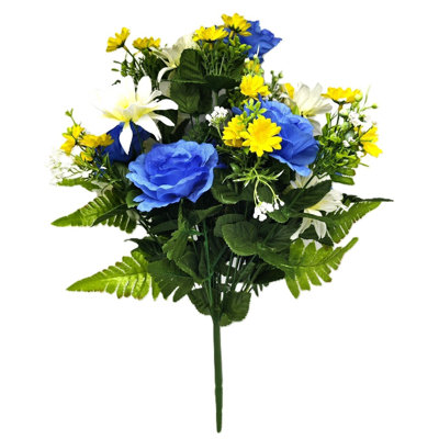Mixed Mums- Daisies And Roses Artificial Flowers