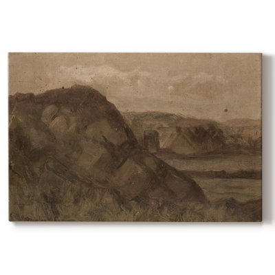 Paysages rétro-DCLxxi -Galerie enveloppée Cavas