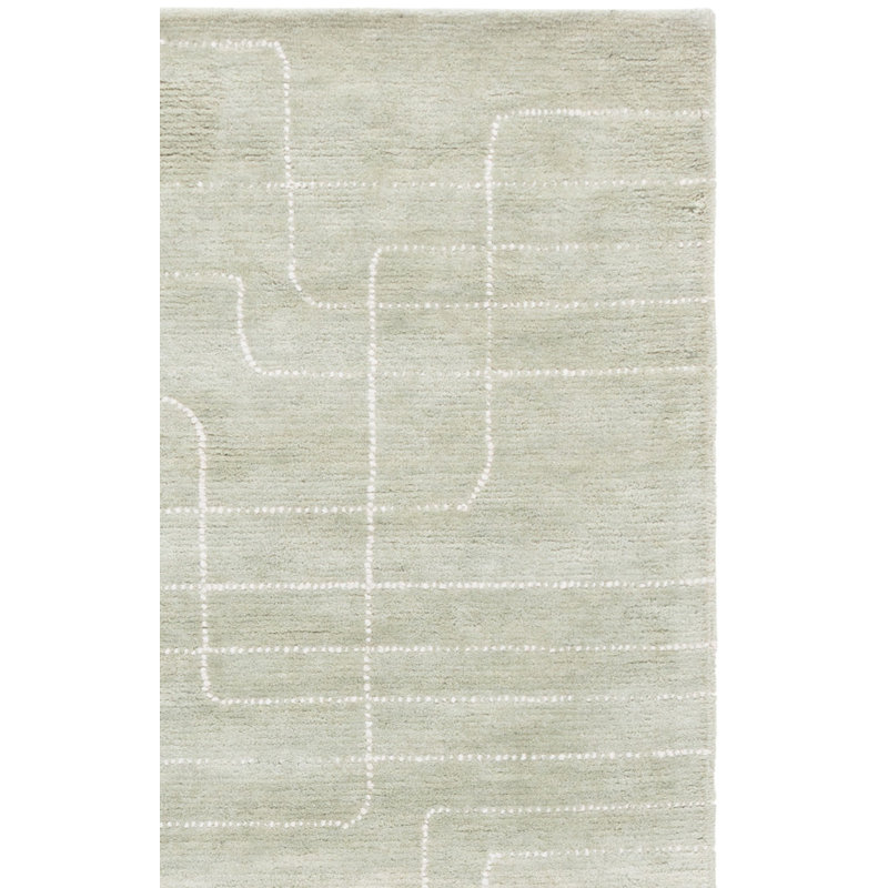 Harvest 801 Hand Tufted Wool Pile Abstract Rug, Runner 2'3" x 9'
