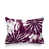 Motif floral mauve / blanc