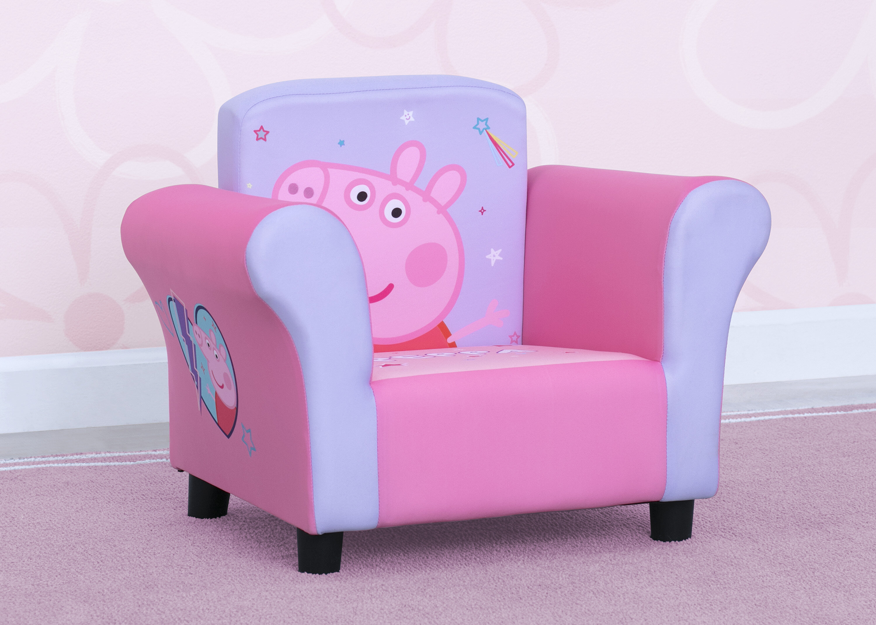 Peppa Pig Chair Desk with Storage Bin for Ages 3+, Colorful Graphics,  Durable Construction, Easy Access, Tons of Storage