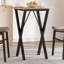 Ronks Dining Table Legs X-Frame Steel-338226204