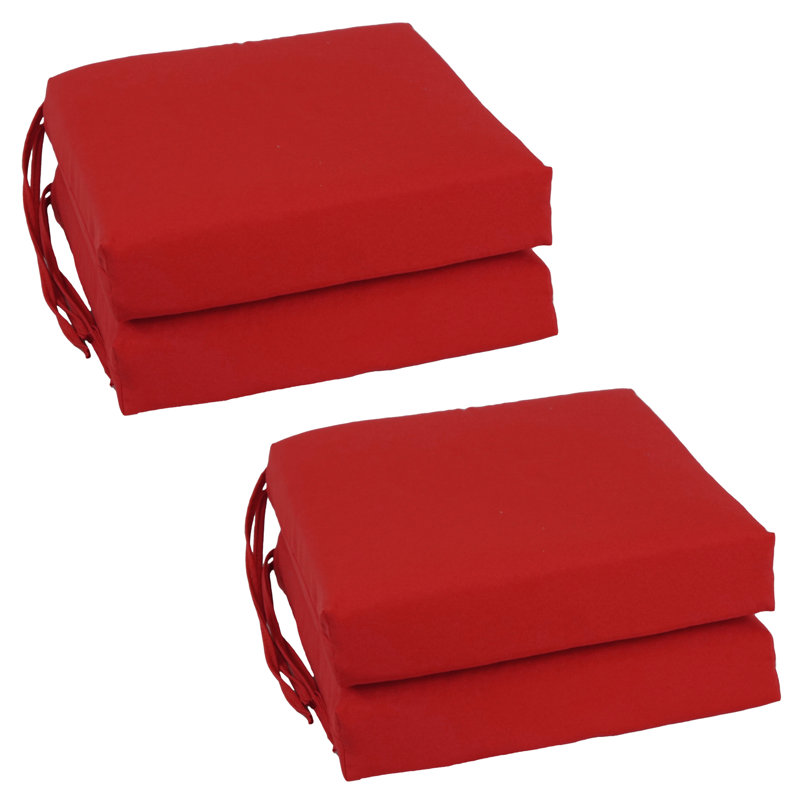 Coussin de siège d'intérieur, Rouge rubis