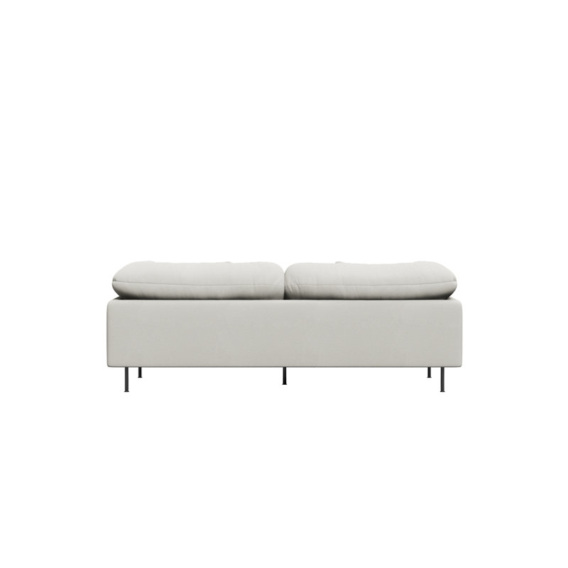 Collar 2-Seater, Cotton Blend, Ivory