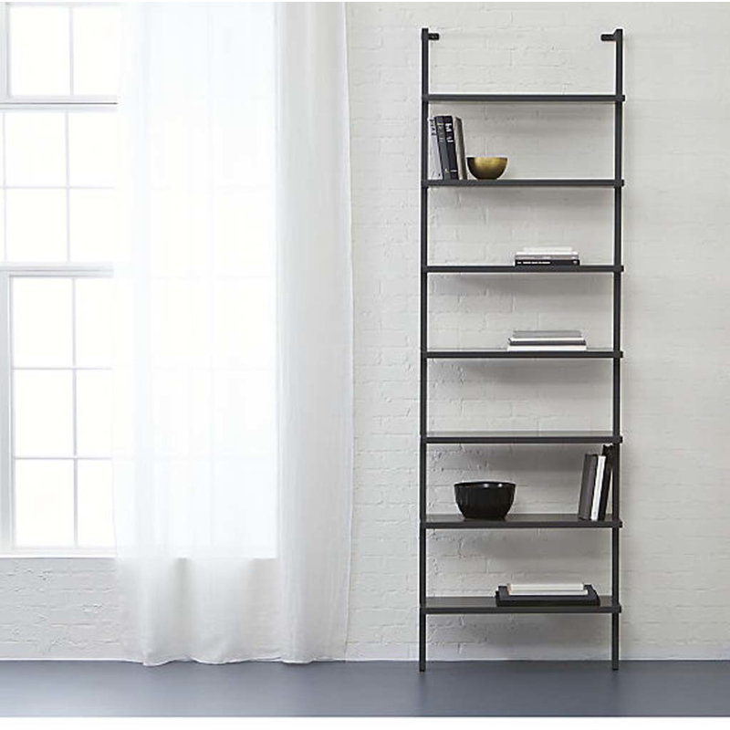 Mirvete 244cm H x 76cm W Metal Standard Bookcase