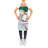 No Holiday Synthetic Cotton Bib Apron