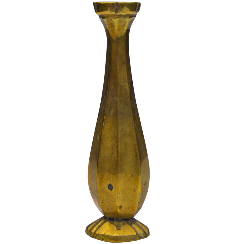 Solid Brass Table Vase