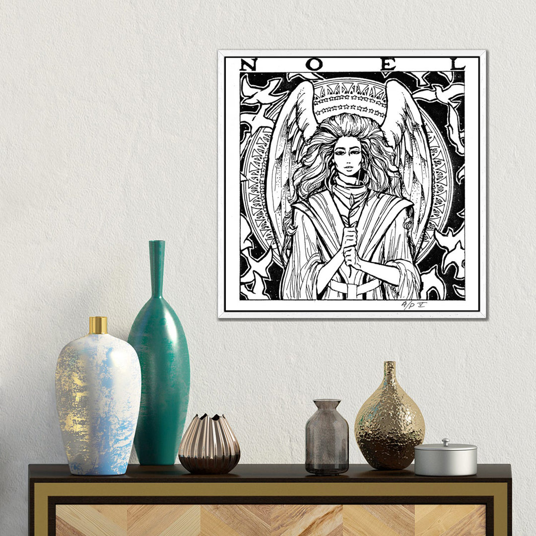 Angel Of Silver & Gold von Ruth Thompson - Galerie-verpackte Leinwand Giclée auf Leinwand