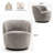 Hadriel Boucle Swivel Barrel Chair-1251603730