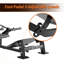 Machine de pont réglable pour la poussée et la glande de la hanche - capacité de 630 lb, support de poids, pour plaques de 2 po