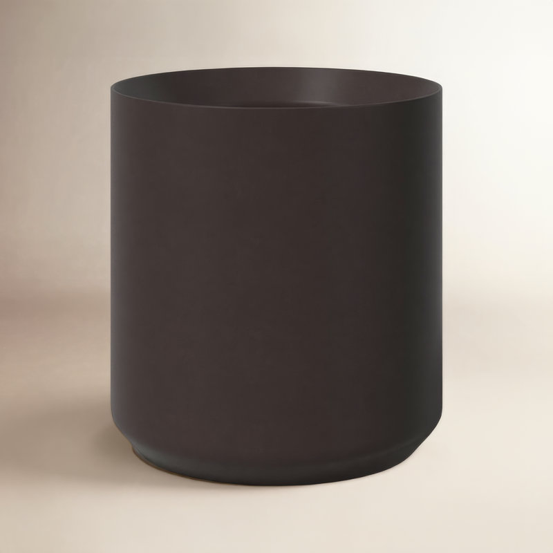 Pot à fleurs en céramique Parsons, Noir, H 2 po x l 2,5 po x P 2,5 po