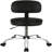Swivel Upholstered Adjustable Height Counter Stool with Metal Frame