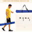 Dog Agility Training Stern - 8 Pieces, Adjustable Bars, Carry Bag, White Assortment