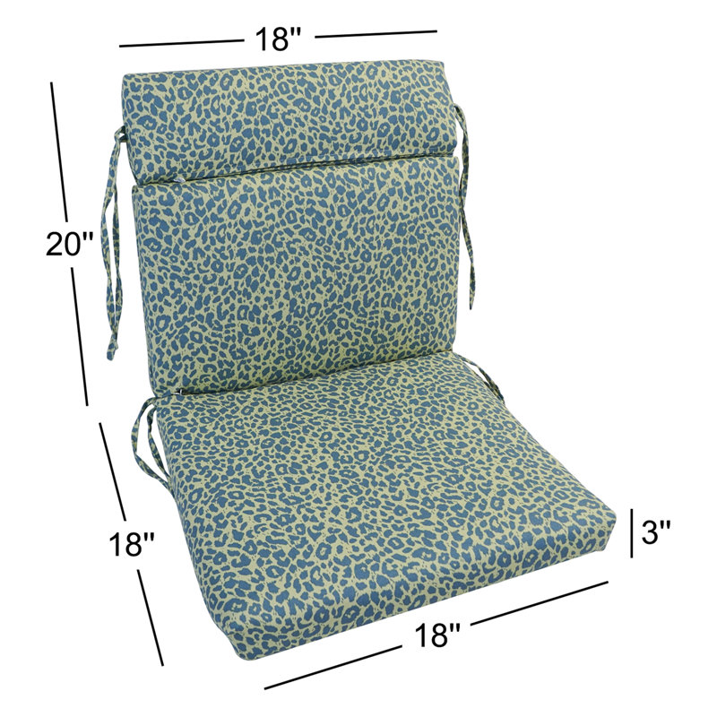 Outdoor 3'' Seat / Back Cushion