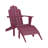 Langport Solid Wood Adirondack Chair-854723256