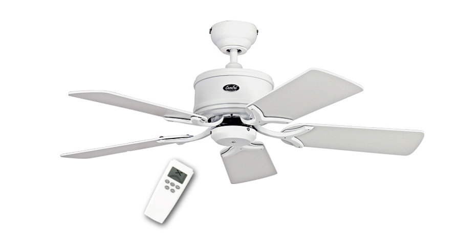 Ophelia & Co. 103 cm Deckenventilator Allman mit Fernbedienung Beschichtung: Weiß lackiert mit lackierten Flügeln in Weiß