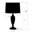 Lacy Bloom 53cm Stencil Metal Table Lamp-1446406265-1446454911