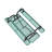 Kristy Commercial Grade Expanded Mesh Metal Outdoor Picnic Table with Anchors-35769255-18937253
