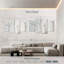 Plume de paon blanc neige Brampt-108893066