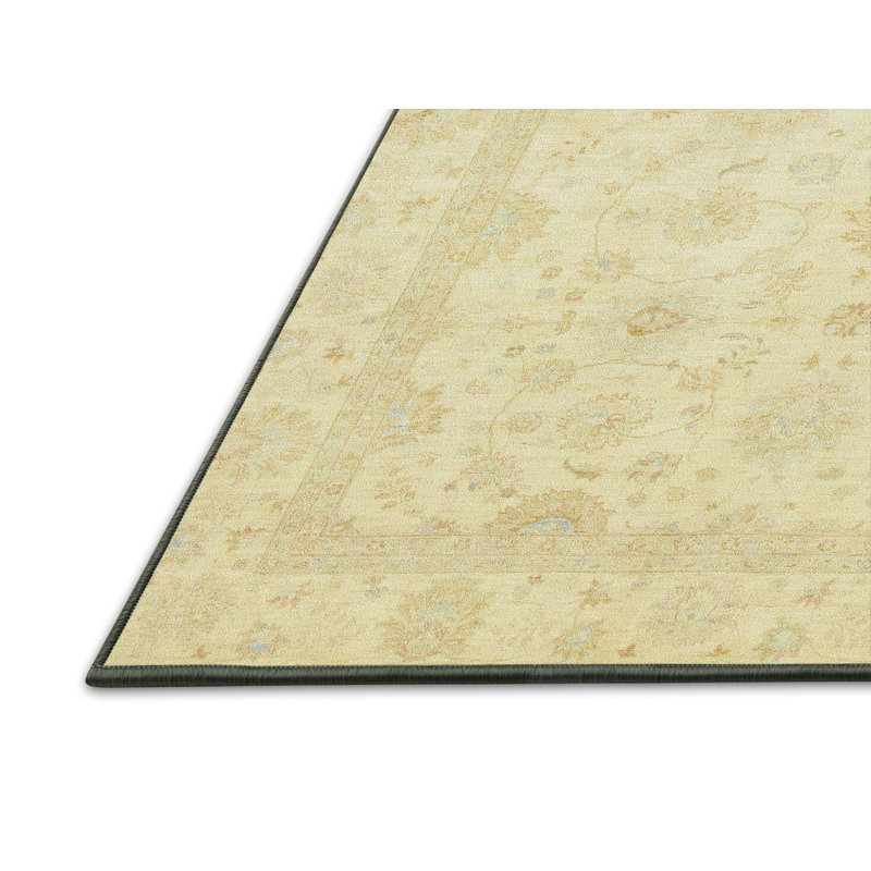 Tapis décoratif multicolore à motif abstrait, Rectangle 7 pi x 9 pi