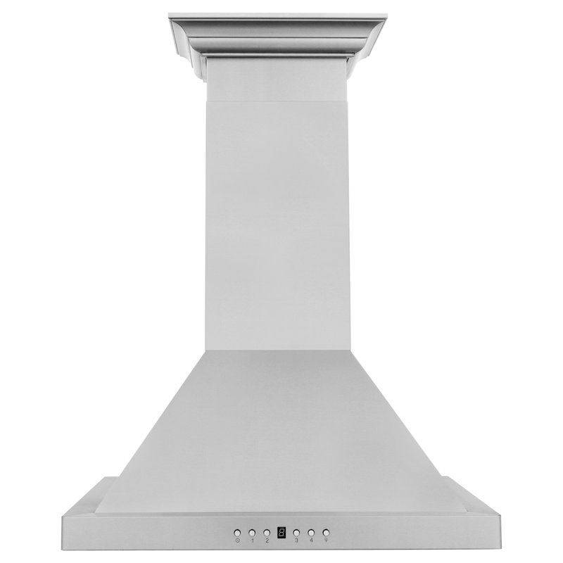Hotte de cuisine murale ZLINE, Acier Inoxydable, L 24 po