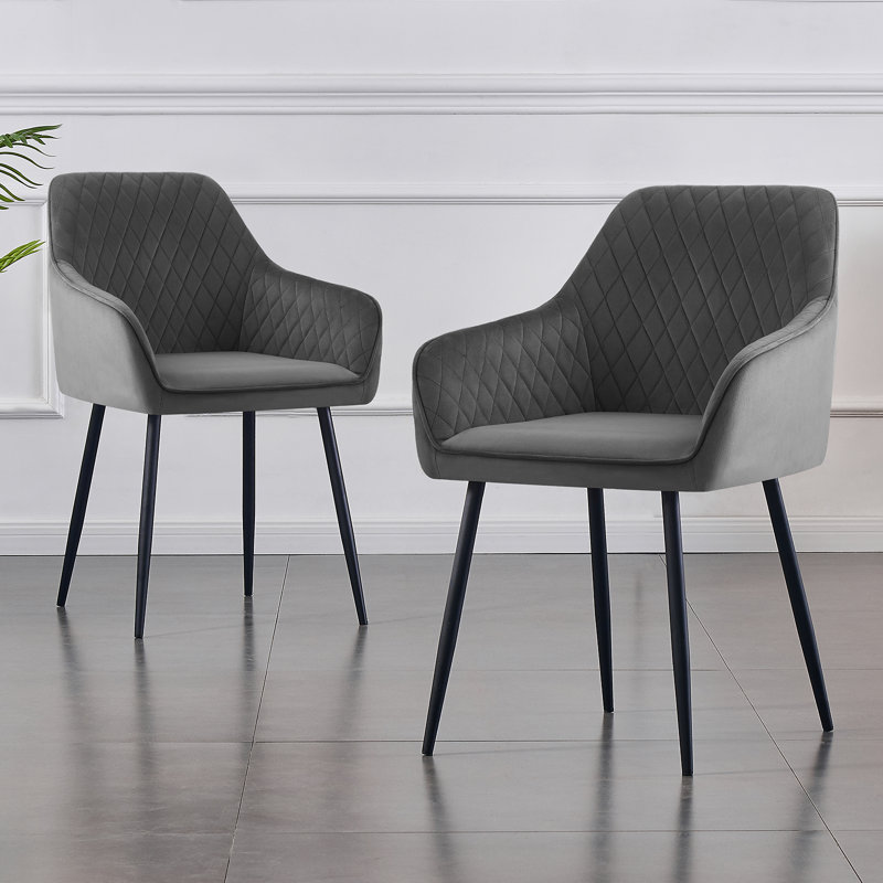 Sexton Upholstered Dining Chair, Grey