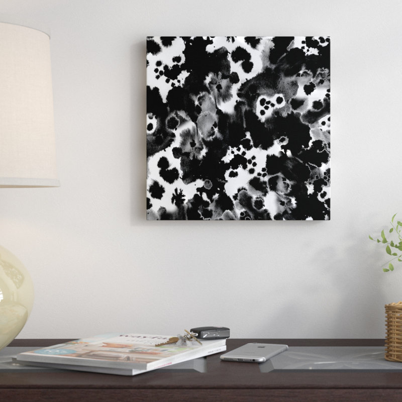 « blaire b&w », impression sur toile, H 48 po x l 48 po x P 1,5 po, Toile tendue